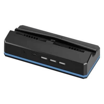 Console Dock Station Multi Function Cooling Fan 8 Lighting Effects USB Charging