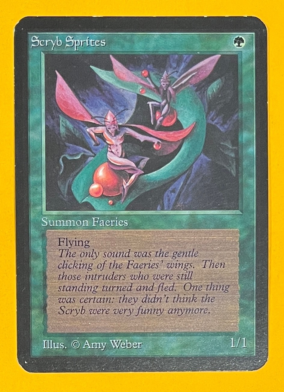 MTG SCRYB SPRITES Alpha (OldManMTG 013-028)