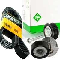 Conti 6PK1033 Keilrippenriemen-Satz + Spanner FüR Mito Bravo 1.6 Fiat