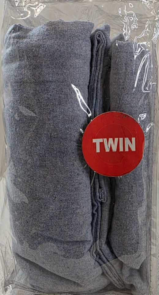 Juego de sábanas dobles de franela jaspeada de algodón Peacock Alley de 3 piezas NUEVO Foto 3 de 4