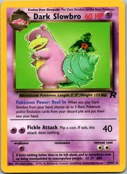 Dark Slowbro 29/82 Team Rocket Rare