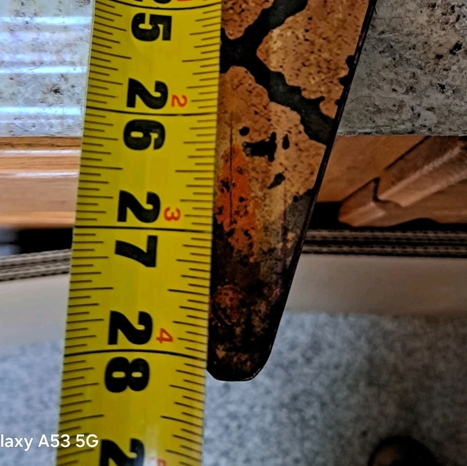 TIN SIGN Brown's Velvet Ice Cream Cone Distressed Tin Sign 28 H X 12.5 - Image 3 of 4