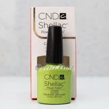 CND Shellac Power Polish Soak off Gel Polish LIMEADE 0.25oz #09858