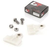 2X Fensterscheiben Seitenfenster TüRscheiben Halter Clips FüR Nissan Qashqai J10