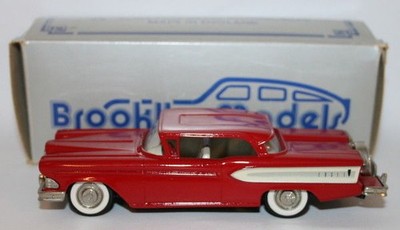 Brookin Models 1/43 Scale BRK22X 004 - 1958 Edsel Citation - Red - BCC 1991