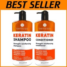 Sulfate Free Keratin Shampoo - Strengthening Formula