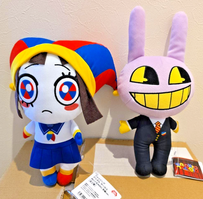 The Amazing Digital Circus Pomni Jax Big Plush Toy Doll Set 2