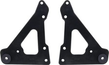 Allstar Performance ALL38145 Front Engine Plate 2pc w/Bushings Black