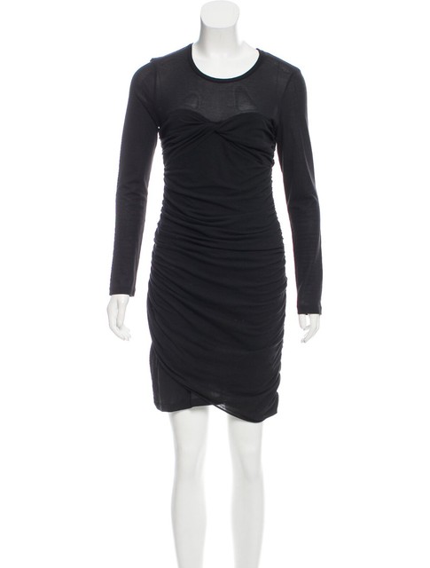 isabel marant long sleeve dress