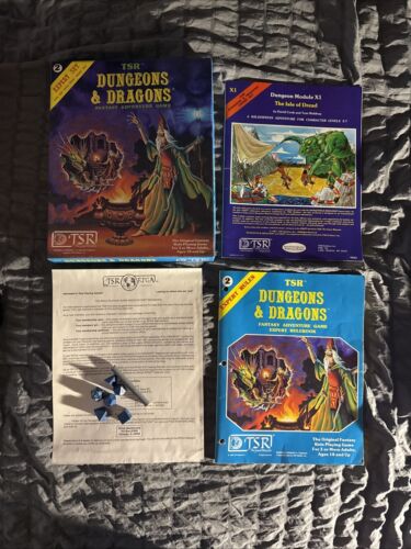 Dungeons & Dragons Expert Set 1012 *Complete w/ Dice And Chalk* *Pristine*
