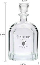 PENDLETON Collectible Whiskey Decanter