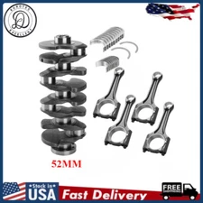 Crankshaft & Con Rods & Bearing For  EA888 Gen3 2014-19 VW Golf GTI Audi Q5 2.0T