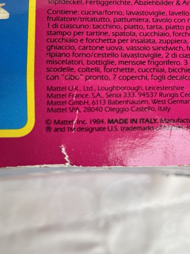Barbie 9119 cuisine de rêve avec boite accessoires 1984 original Mattel vintage rétro #66 - Photo 13/13