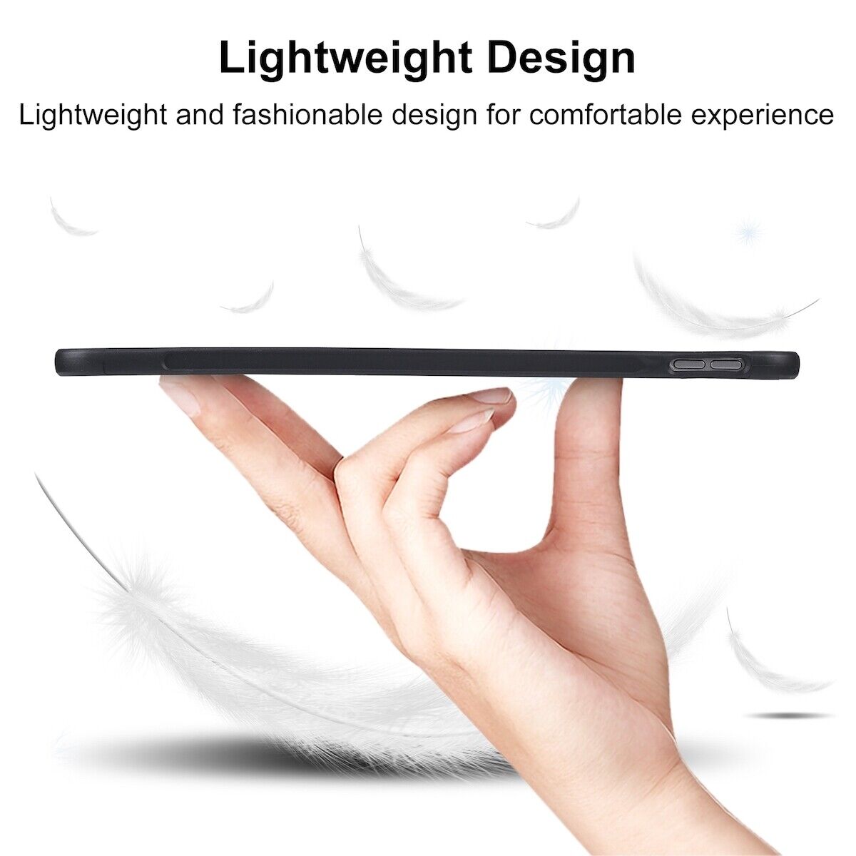 Für Apple iPad Mini 6 2021 Schwarz Tablet Tasche Hülle TPU Cover Silikon dünn 
