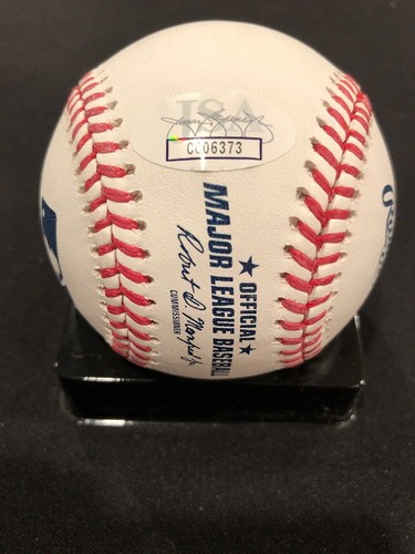Jose Iglesias Tigers Reds Signed OML Official Major League Baseball JSA COA - Picture 5 of 7