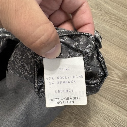 Peter Millar Herren Gr. 36R Grau Wollmischung Sport Mantel Blazer 2 Knopf Anzug Jacke - Bild 7 von 14