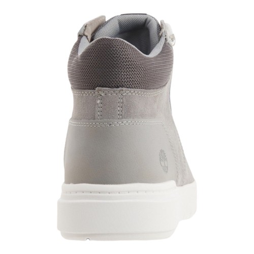 TIMBERLAND Seneca Bay Hombre Cuero Zapatilla Bota Gris Talla 10.5 OA5X7N Nueva En Caja - Imagen 4 de 6