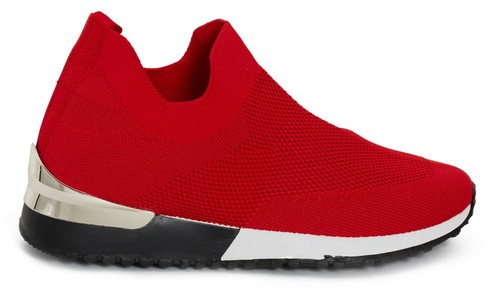 DAMEN SLIPPERSOCKE KEILSCHUHE KLASSISCHE JOGGINGPUMPS SCHUHE THROWER - Bild 35 von 35