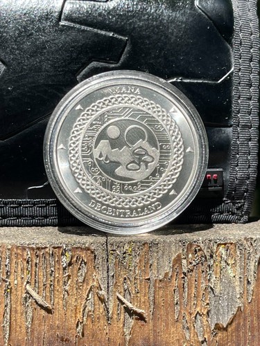 1 oz Nickel Mana Decentraland Collectible Coin - Cryptocurrency Souvenir, Round - Bild 16 von 17