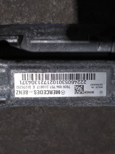 2018 Mercedes S-Class Sedan 222 Type Steering Gear/Rack ID 