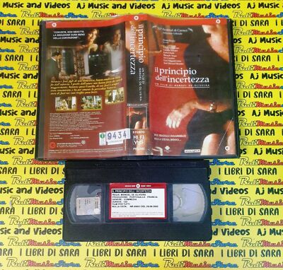 VHS Film DAS PRINZIP DER UNSICHERHEIT 2004 M.Olivera CECCHI GORI PRC 2492 (F256)