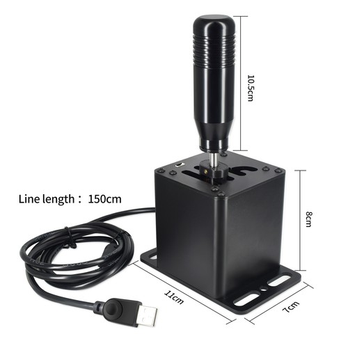 PC USB H Gear Shifter Sim Racing Game For Logitech G29 G27 G25 G920 T300RS/GT SU - Picture 4 of 10