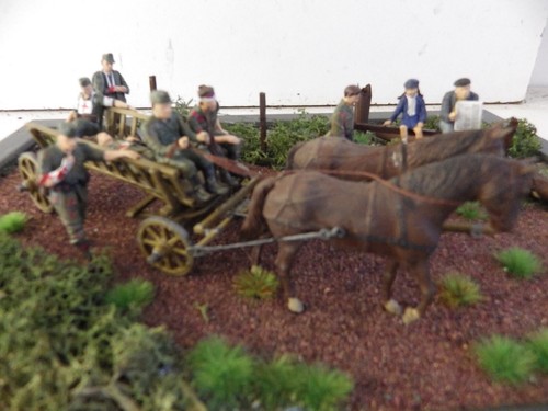 Master Box - 1/35 - Camino a la parte trasera soldados alemanes en carro de granjero - Imagen 5 de 11