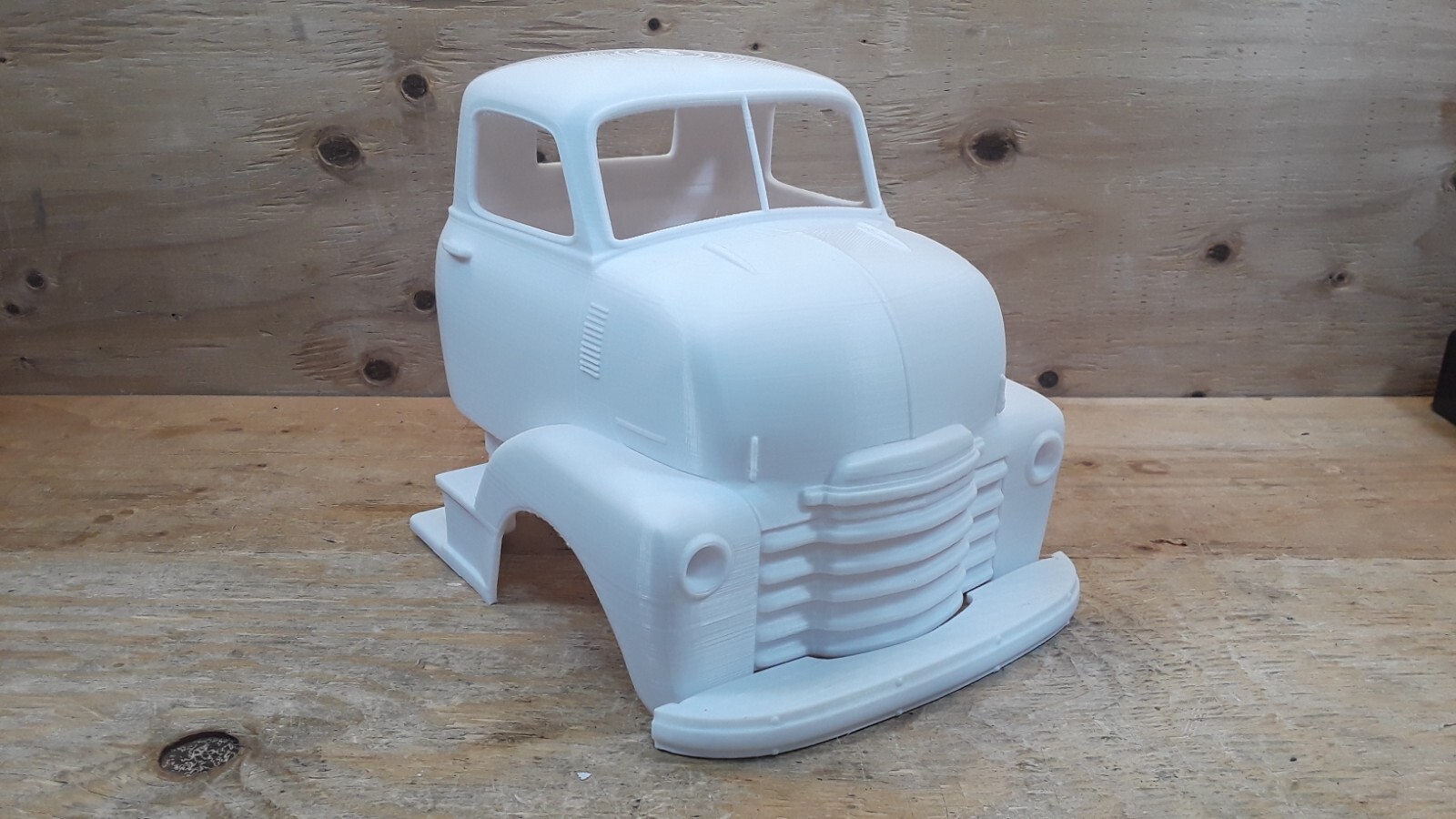 50s Chevy Coe Truck Cab 1/10 Body Cab Over Engine