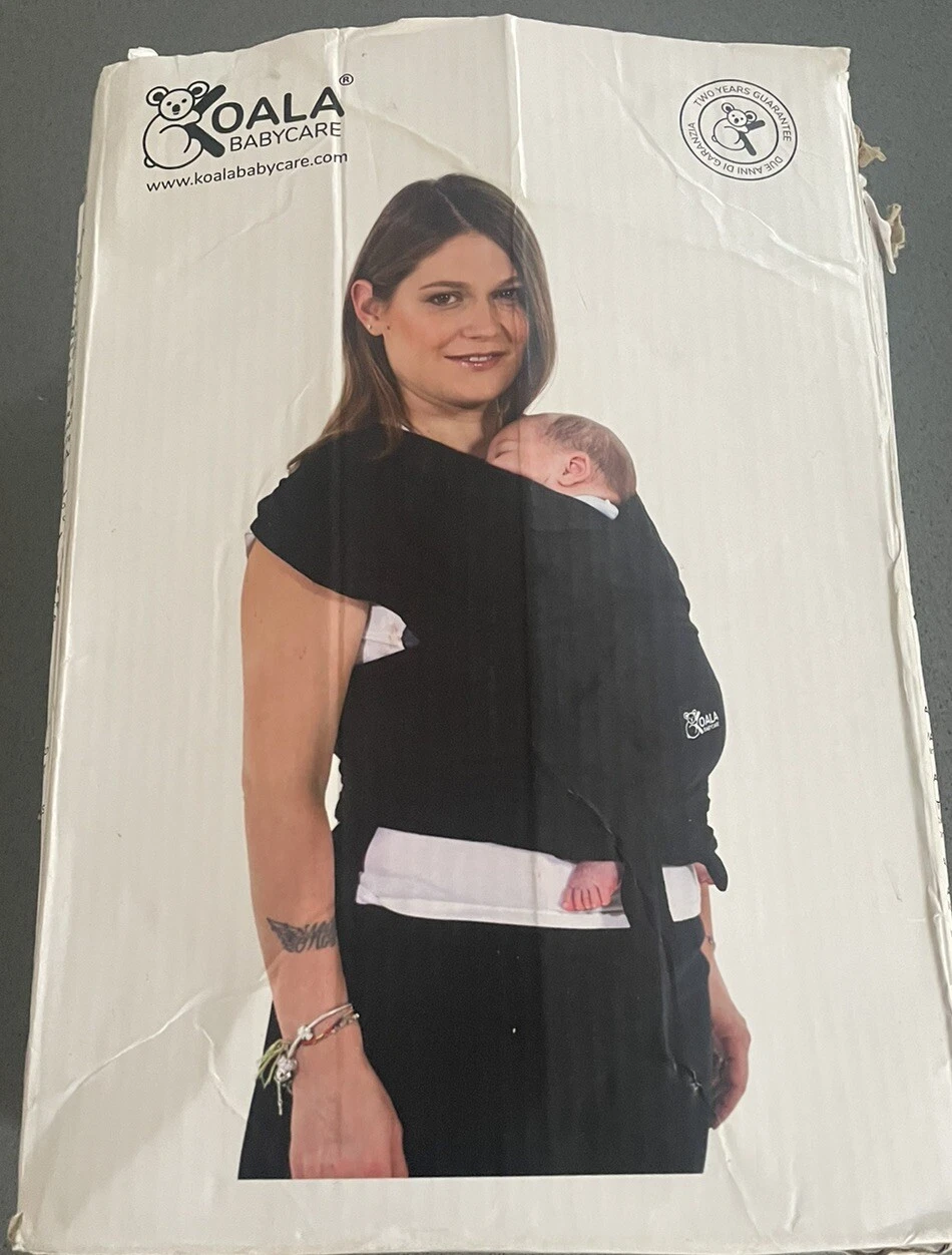 Koala Cuddle Band Baby Carrier Upto 9kg, BLACK