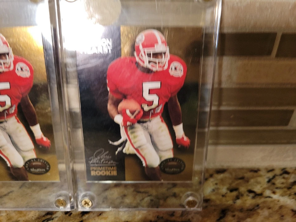 1993-94 Skybox Primetime Rookie Insert Garrison Hearst #PR4 RB NCAA Georgia NFL - Image 3 of 4