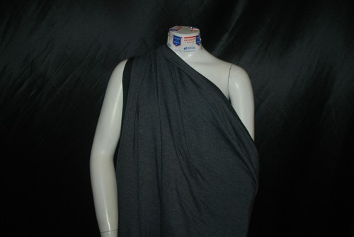 French Terry Modal Cotton recycled poly Spandex Knit Fabric Luxurious yarn dyed - Picture 8 of 10