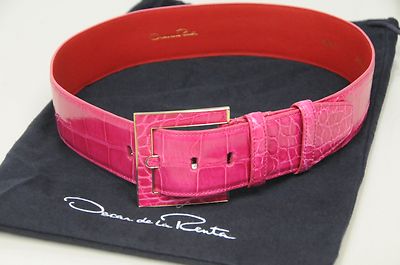 pink thick belt