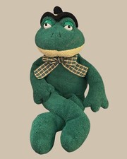 Vintage RUSS 10" Fergie FROG Plush Stuffed Animal Toy