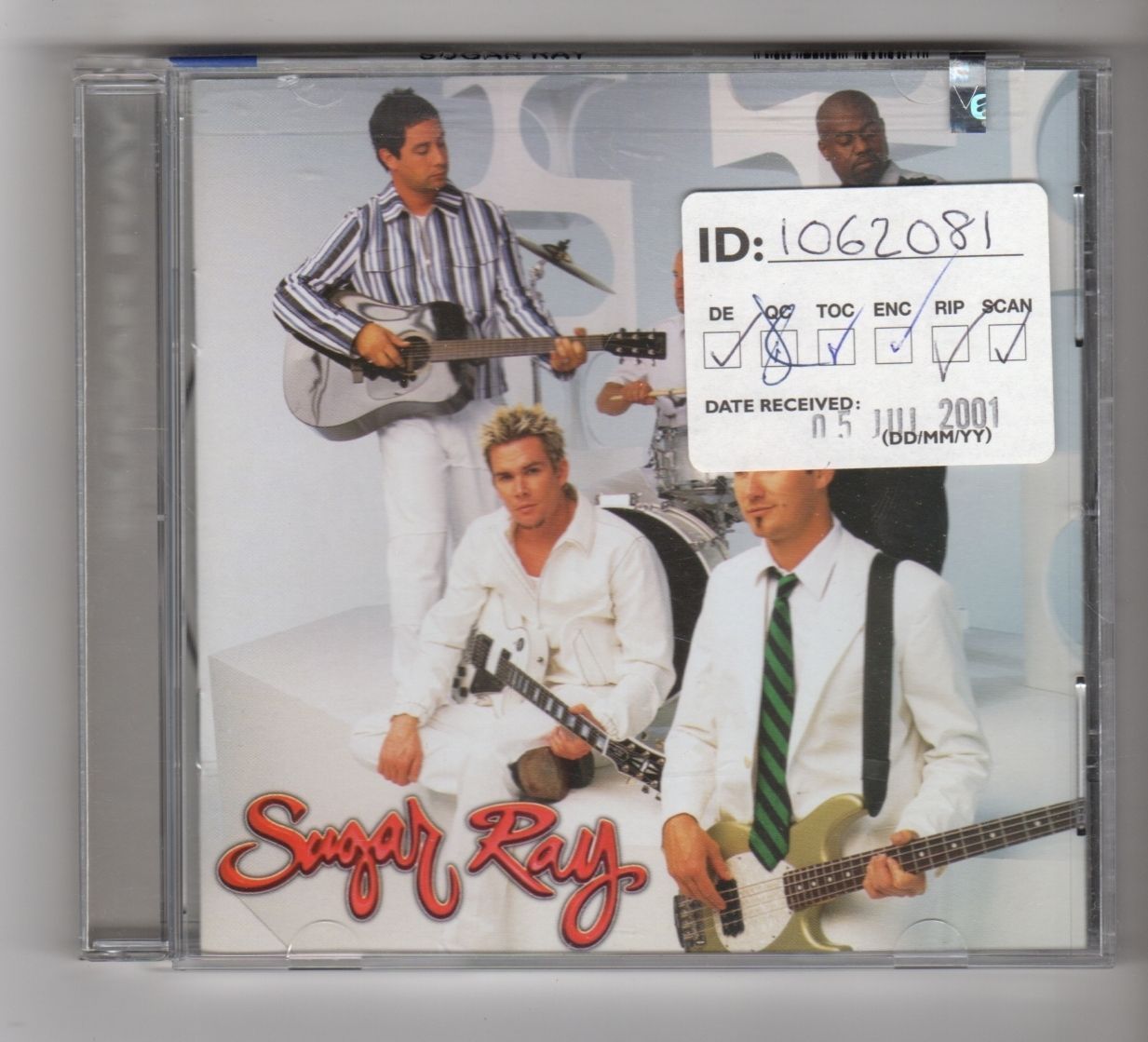 (GZ886) Sugar Ray, Atlantic - 2001 CD