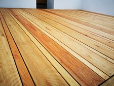 Decking in larice siberiano a coste 27x142 mm grado A+ essiccato al forno / MIGLIORE QUALITÀ