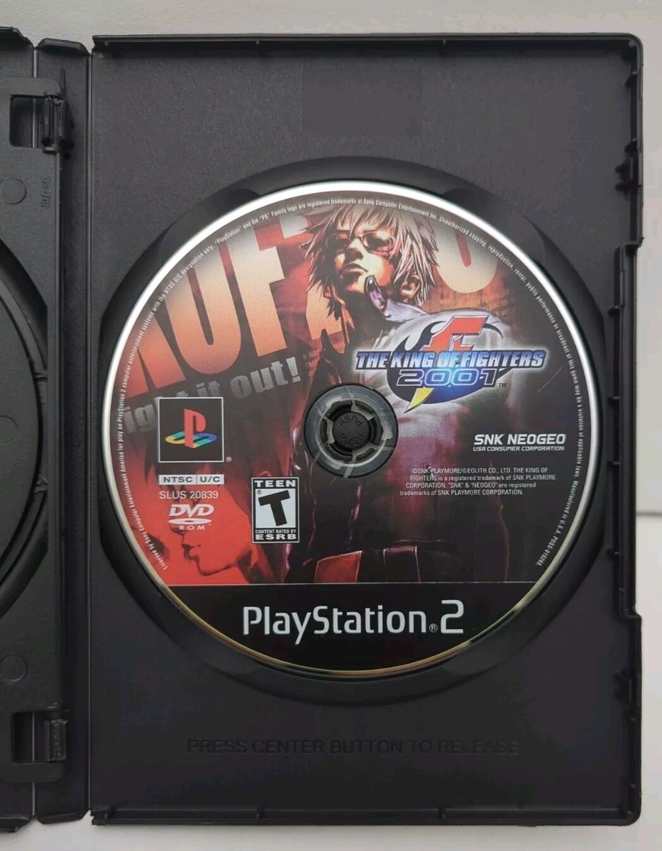 King of Fighters 2000 & 2001 (Sony PlayStation 2, 2003) CIB, Reg