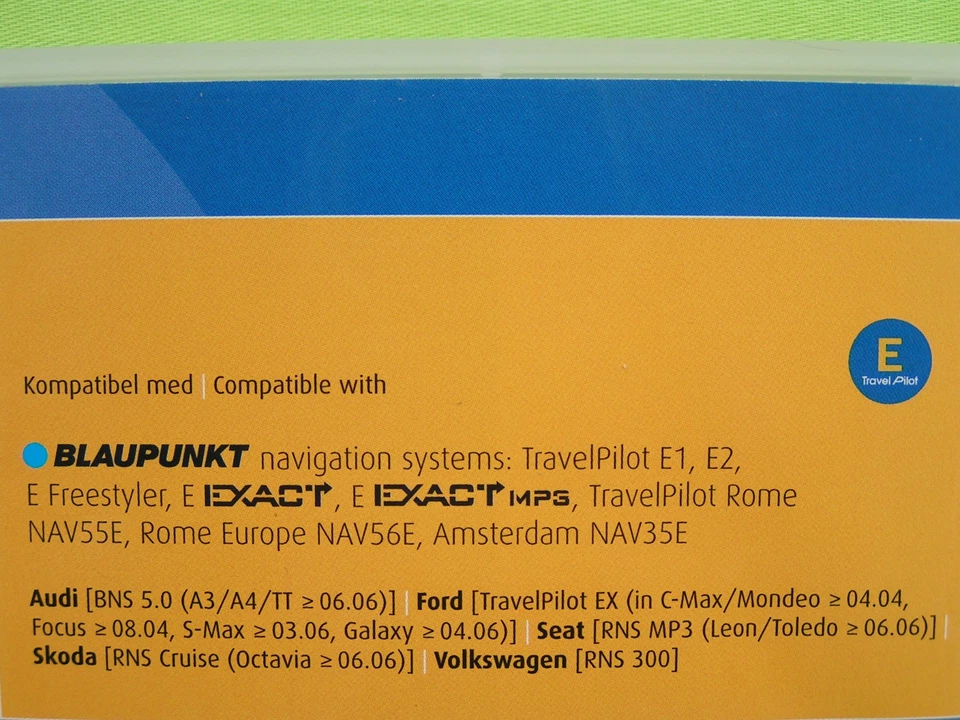 CD NAVIGATION EX SKANDINAVIEN + EU 2009 VW RNS 300 PASSAT AUDI FORD SEAT SKODA - Bild 3 von 4