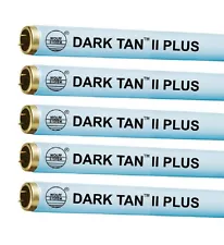 Dark Tan Plus Tanning Bed Lamps Bulbs Wolff F-71 Quantity 32   With Starters