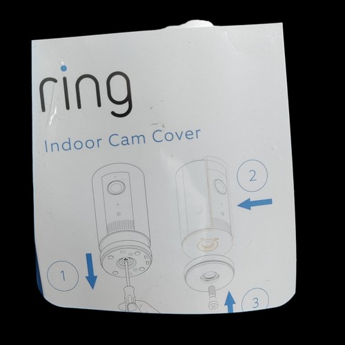 RING Indoor Cam Cover Security Camera Cover - White NEW - Picture 4 of 5