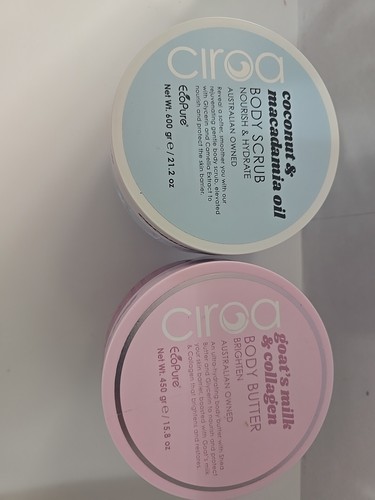 2 Ciroa (1) Body Scrub And (1) Body Butter