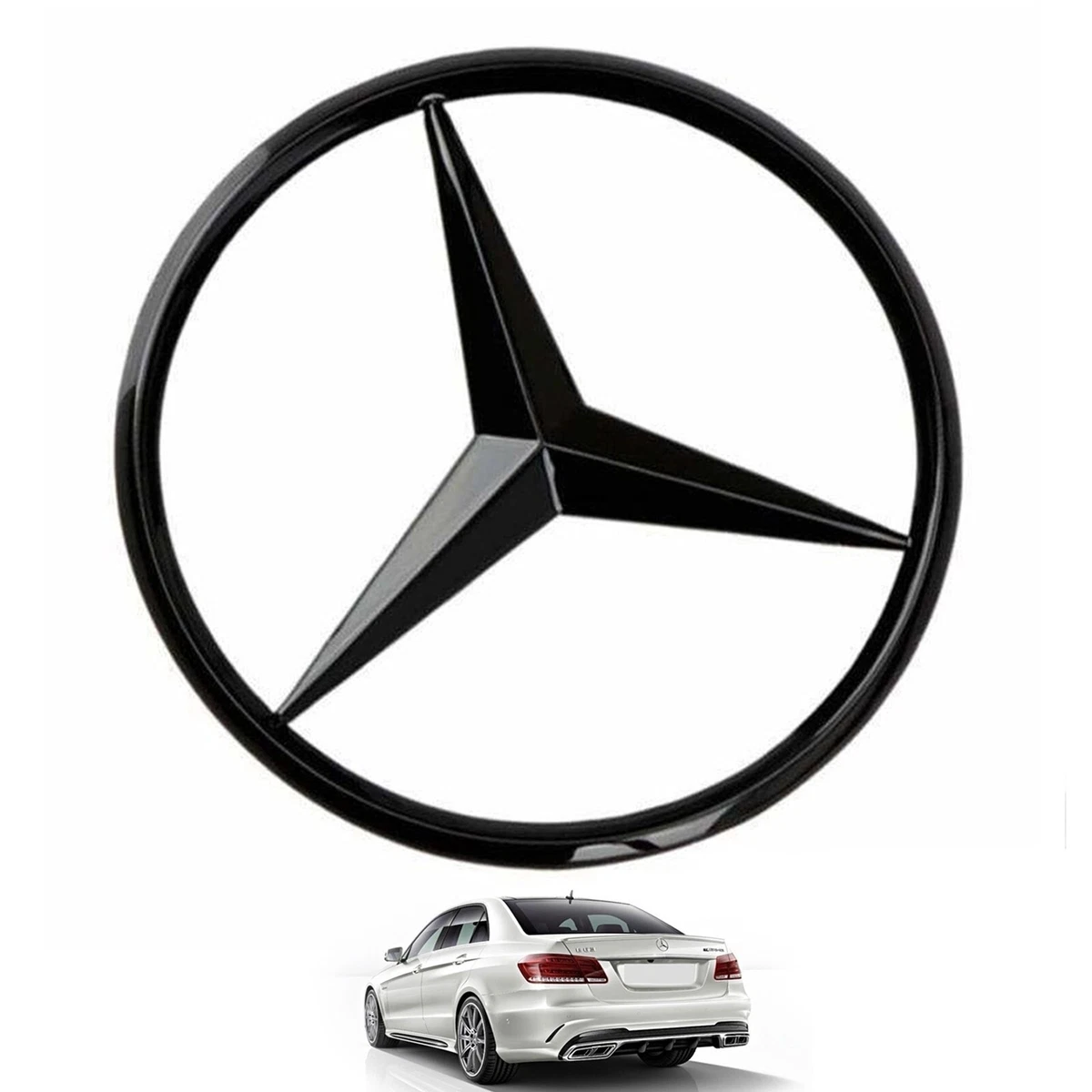 Stern für Mercedes W212 E212 E-Klasse 10-15 Stern Heck Heckklappe 