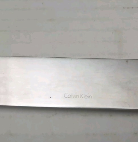 Calvin Klein Burton Dinner Knife Stainless Steel Korea 9.75 Inches Lot Of 2 - Picture 4 of 4
