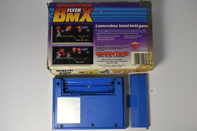 Vintage Boxed Grandstand Flyer BMX Game 1983 electronic handheld