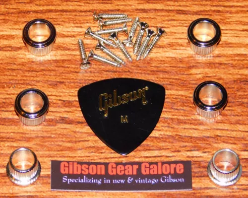 Gibson Kluson Firebird Tuner Ferrule Nickel Banjo Guitar Parts Tuning Machine