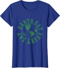 For Kids boys girls Students Earth Day Every Day Ladies' Crewneck T-Shirt