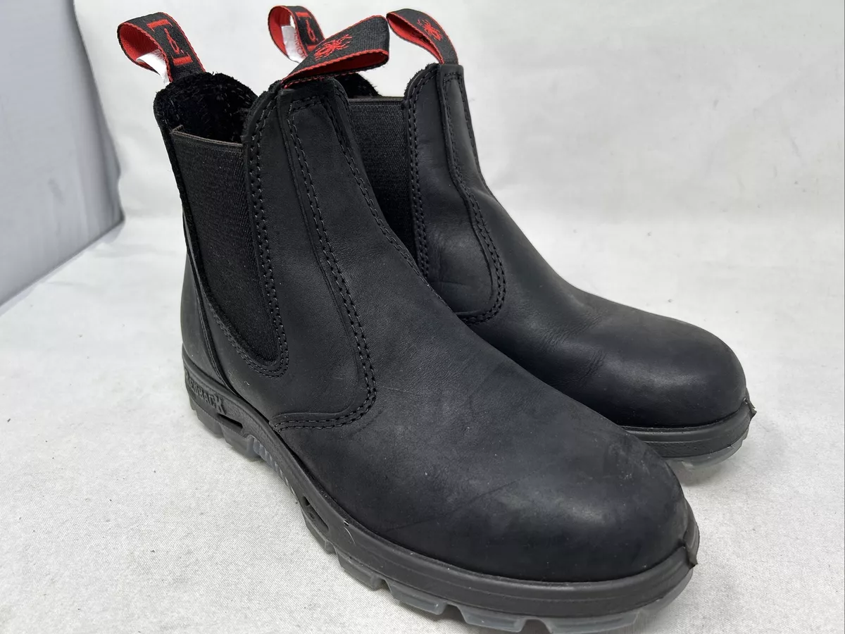 RedBack UBBK Soft Toe Black Boots Men Size 7 CL517