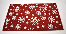 Christmas Coir Doormat Welcome Pad Home Decoration For Front Door 30" x 18"
