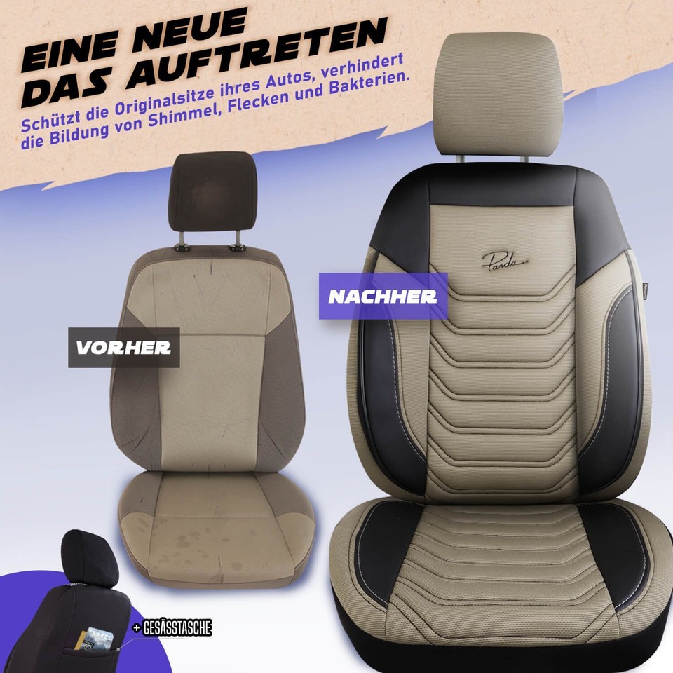 Set di Coprisedili Sparco Sport Nero/Blu