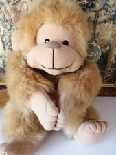 Original F&ouml;rster Affe Stofftier Pl&uuml;schtier. Top Zustand