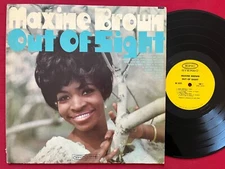MAXINE BROWN~OUT OF SIGHT LP (1968) ORIG PRESS VG+ SOUL EPIC BN 26395
